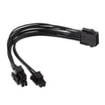 thumbnail image 1 of Cable de Extensión CPU perfecl Convertidor de Fuente de Alimentación de 8 Pines a 8 + 4 Piezas 20 Cm Negro, 1 of 8
