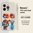 thumbnail image 1 of Agregue un toque de color a su teléfono: Llamativa funda para iPhone plateada con arcoíris de doble capa mate con estampado de dibujos animados para iPhone 15 Pro Max 14 13 12 Pro 11, 1 of 4