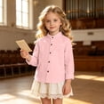 thumbnail image 6 of Boys Long Sleeve Shirts Classic Collared Button Down Fashion Uniform Shirts School Clothes Size 3-4 Years, 6 of 8