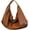 Brown, variant on Shoulder Bags for Women Slouchy Leather Purse Stylish Handbags Trendy Hobo Bags Satchel