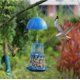 thumbnail image 5 of Comedero de pájaros semiautomático colgante de metal para exteriores, para patios y jardines, apto para una variedad de aves, resistente y duradero., 5 of 6