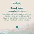 thumbnail image 3 of Detergente para ropa Method Concentrated Beach Sage, 1,58 L, 66 cargas, 3 of 8