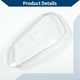 thumbnail image 5 of Cubierta de Lente de Faro Unique Bargains Cubierta de Lente de Faro Claro No.1K6941005S para VW Golf 2005-2009 Claro PC 1 Pc Frontal Izquierdo, 5 of 6