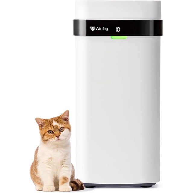 Airdog X5 Pet Air Purifier for Homes Covers Up to 1614 Ft², TPA Technology with Washable Filter, Air Quality Display, Quiet Sleep Mode,Air Purifier for Pet Hairs,Dander Odor Allergies