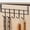 2.1cm Width, variant on DJJGXAN Over The Door Hanger Over The Door Towel Rack Heavy Duty Stainless Steel Over The Door Hanger Holder Over The Door Hooks for Hanging Coat, Bag, Robe, Clothes, Towels, Hat - 5 Hooks