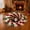 Style2, variant on NovaSyrma 3D Christmas Santa Illusion Round Rug, Christmas 3D Vortex Rug, Soft Cotton Polyester Blend Washable Festive Depth Pattern Carpet, for IndoorOutdoor Entryway Living Room Porch