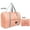 Pink, variant on For Personal Item Bag Foldable Travel Duffel Bag Tote Carry on Luggage Duffle Overnight for Women and Men Large Capacity Fashion Travel Bag,Pink