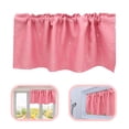thumbnail image 4 of Kitchen Cabinet Short Valance Free Punching Window Short Curtain Blackout Short Curtain, 4 of 9