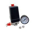 thumbnail image 1 of Válvula de Control de Presión Aire Regulador Cuatro Orificios con Manómetro Conector Rápido Material Nylon Duradero Adecuada para Sistemas Neumáticos, 1 of 8