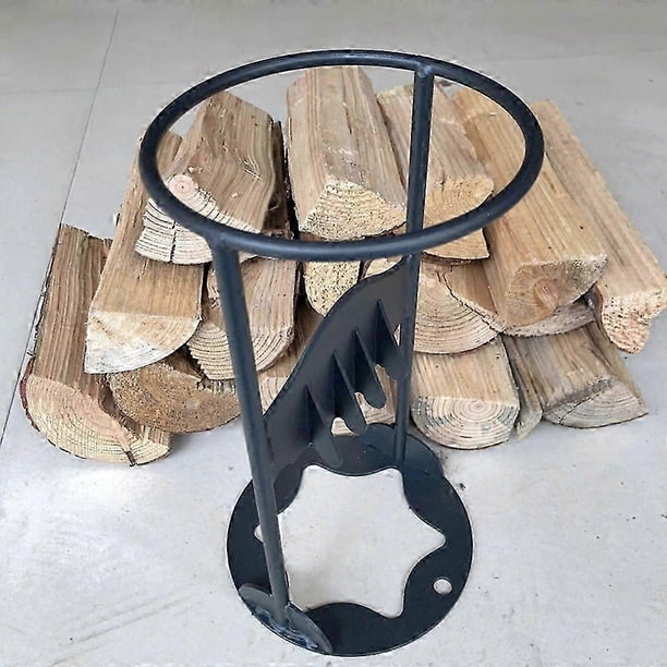 Hand Sturdy Firewood Cutter Cast Iron Wood Splitting Wedge Manual Firewood Kindling Splitter Log Splitting Tool