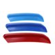 thumbnail image 1 of White Cubierta de tiras deportivas embellecedoras de rejillas delanteras de coche 3d para Rapid Rapid, 1 of 5