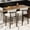 Beige 2 pack, variant on Upholstered Bar Stools Set of 2, 26″ Counter Height Bar Stools with Wood Legs, Kitchen Island Stools with Back, Linen Fabric , Curved Back, Metal Footrest, for Kitchen Island Dining Room Bar, Beige