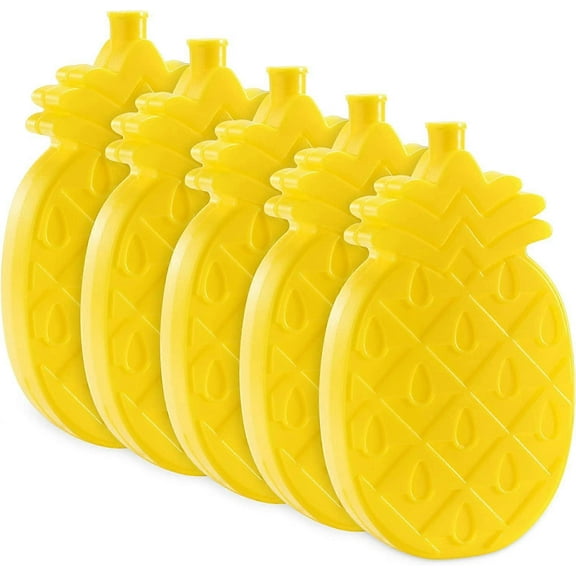 Lunch Box Ice Packs (Set of 5) - Kids Cool Pack Freezer Blocks for Boys or Girls - Reusable Slim Cold Packs