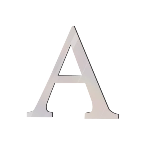 Adhesivos decorativos para paredes Adhesivos acrílicos para paredes 3D Tres personajes Adhesivos decorativos con letras inglesas 26