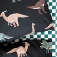 thumbnail image 1 of Ensemble de Literie Dinosaure Foncé - Simple, 1 of 8