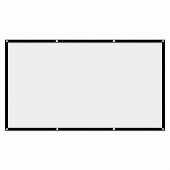 Projector Screen Movie Screen 16:9 Portable Projector Screen Foldable Washable for Theater Home Movie 100 Inch