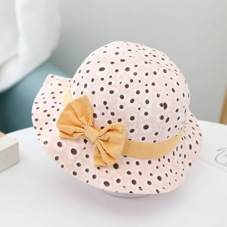 

Dyfzdhu Bucket Hats Toddler Baby Kids Outdoor Printing Pattern Hats Fisherman s Hat Sun Cap