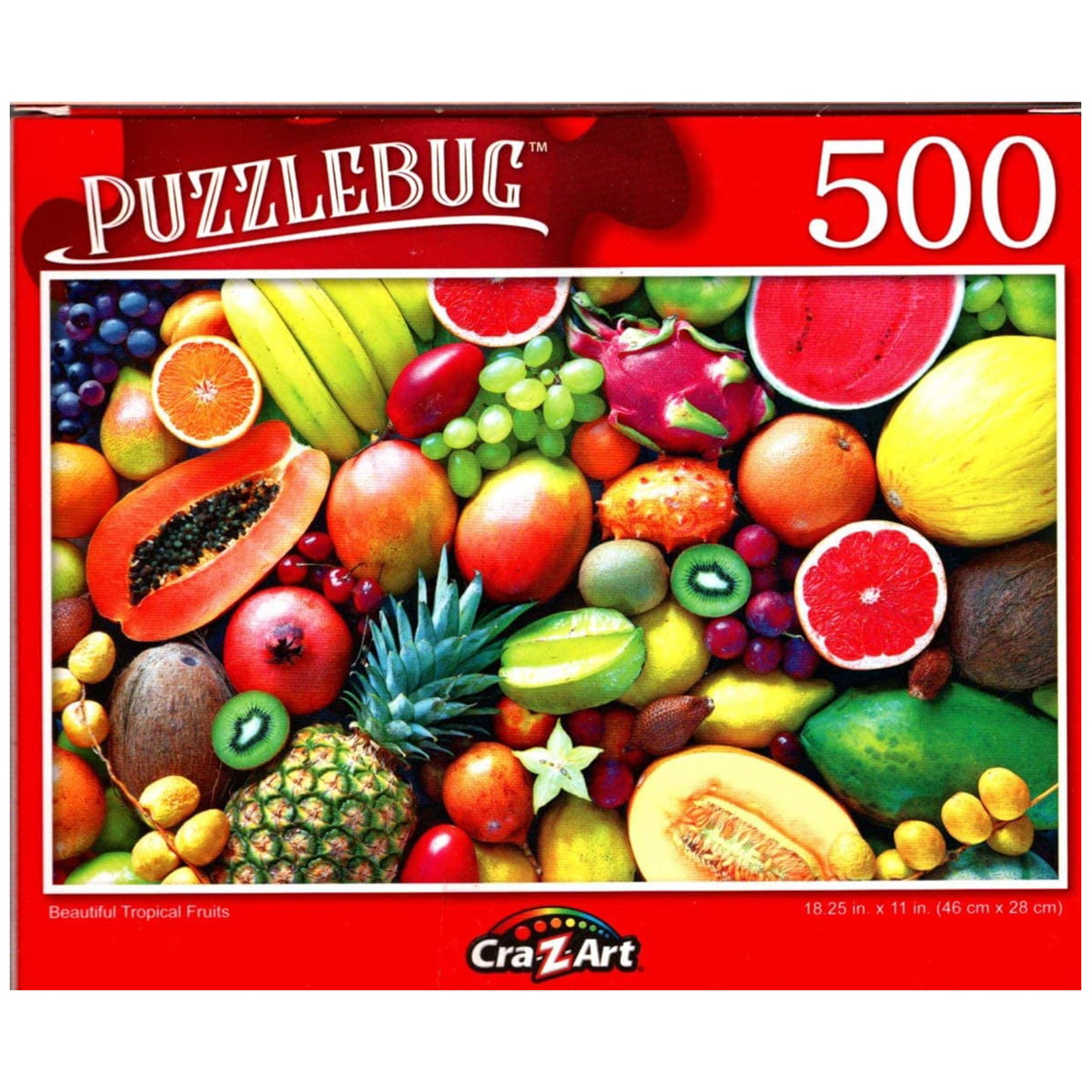 NIB Colorful Masks 500 Piece Puzzle Puzzle Bug 