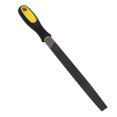 thumbnail image 2 of Mill File, Steel File, Half-round File, 0.8x0.2in For Garages Engineering Middle Teeth File, 2 of 8