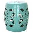 thumbnail image 2 of Safavieh STENCIL BLOSSOM GARDEN STOOL, ACS4536C, 2 of 4