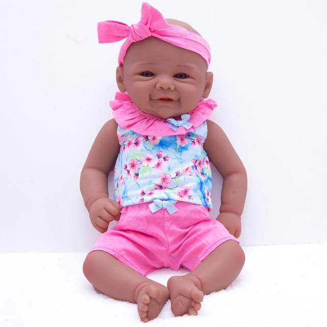 Reborn Baby Doll YaluoQian, totalmente de silicona, realista, reducción de 1:1