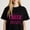 Black-2, variant on Women's I Have Two Titles Aunt And Dog Mom T-Shirt S-4XL Mother's Day Gift