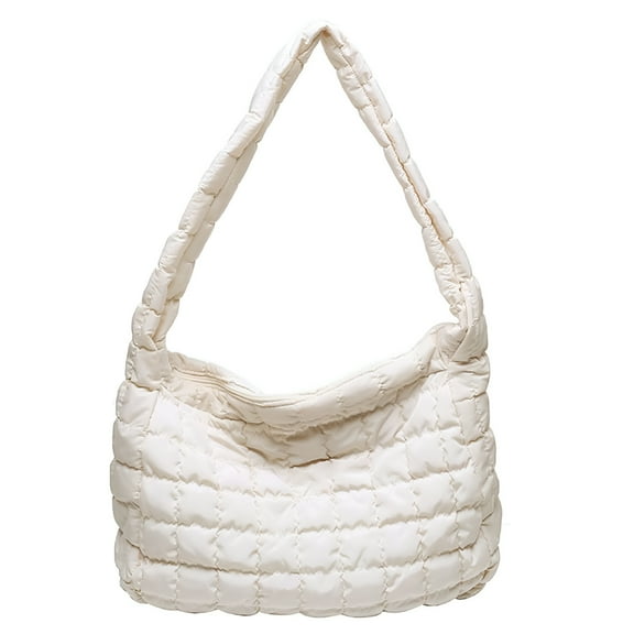 GASTROPOD Puffy Tote Bag Boho Bags for Women Lightweight Quilted Carryall GYM Tote Bag Puffer Crossbody Bag Soft Handbags Big Capacity Purse