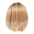 thumbnail image 2 of Guoxxzi Girl Natural Gold Party Wig Short Full Straight Hair Fashion Synthetic Wig, 2 of 5