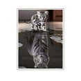 thumbnail image 1 of Animal Inverted Image Painting Rhinestone Stitch 5D Crystal Embroidery Needlework Office Store Decoration, 1 of 8