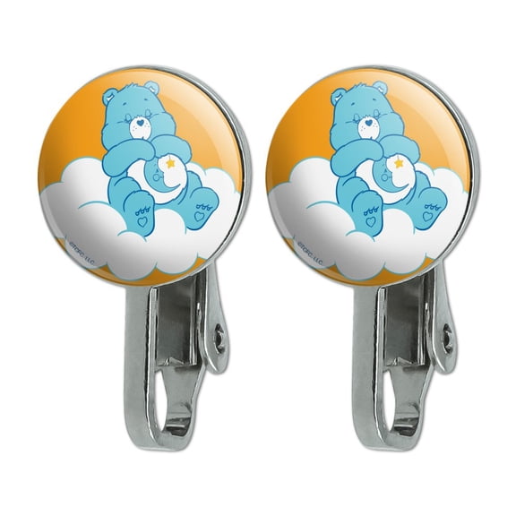 Care Bears Bedtime Bear Novelty Clip-On Stud Earrings