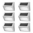 thumbnail image 1 of 6 luces solares para jardín, decoración de jardín, luces para escaleras, luces para pared de patio, 1 of 5