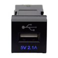 thumbnail image 1 of Single Port Charging Power Adapter Outlet 2.1a Usb Car Charger Socket, 1 of 4
