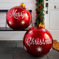thumbnail image 3 of Christmas Balloon Large Patterned: Reusable Party Balloon Holiday Decoration, 3 of 10