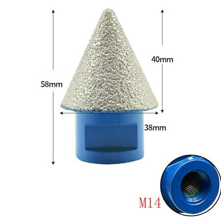 

Ana M14 Thread Diamond Chamfer Countersink Bits Cone Carve Polishing Grinding Wheel