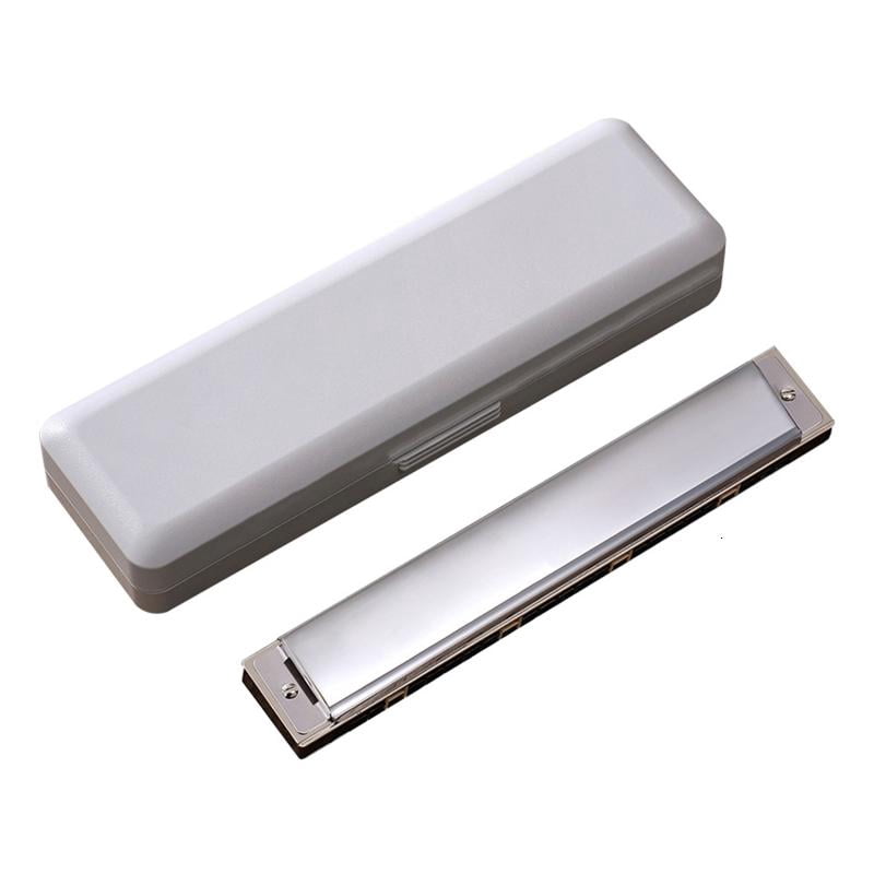 CEORPER Blues Harmonica in C, 24 Holes Harp Diatonic Harmonica, Mouth Organ Harmonica