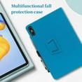 thumbnail image 4 of Kebiory Case for TECLAST P30 Tablet,for Teclast P30T Tablet Case,PU Leather Folio Folding Stand Protective Case with Pencil Holder&Wrist Strap Cover for TECLAST P30/P30T 10.1 inch 2023 (Blue), 4 of 8