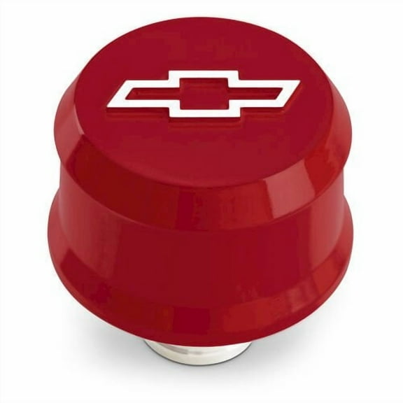 Proform Slant Edge Breather Cap Raised Bowtie Emblem Red