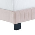 thumbnail image 4 of Modway Celine Channel Tufted Performance Velvet King Bed in Pink, 4 of 8