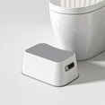 thumbnail image 2 of Mainstays Kids Grey/White Step Stool, 77 lbs Weight Capacity, 2 of 5