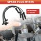 thumbnail image 3 of Cables de bobina de encendido de bujía de automóvil Unique Bargains para Chevrolet Cavalier L4 2.2L 1998-2001 No.12192093 - Paquete de 4, 3 of 6