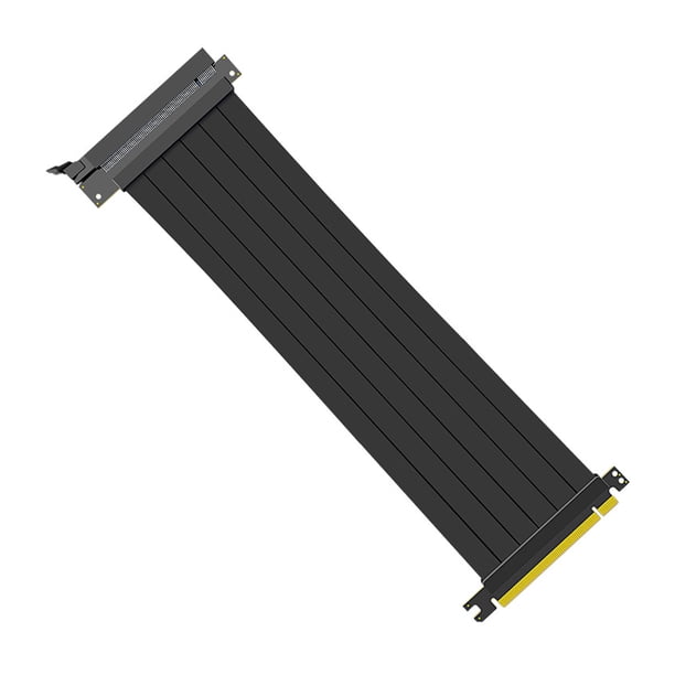 Bearachild 15/20/30/40cmSuper Speed PC Tarjetas gráficas Conector PCI Cable Card PCI-E X16 3.0 Adaptador de extensión de cable Cables de computadora 180 grados 20cm