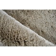 thumbnail image 3 of Exquisite Rugs Sumo Shag Light Beige Polyester/Microfiber handloomed Area Rug, 3 of 5