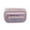 Purple796, variant on Tuvgenk Multiple Compartments Pencil Cases Black Large Capacity Pencil Pouch Canvas Zipper Solid Color Portable Cosmetic Bag for Adults