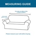 thumbnail image 5 of All inclusive elastic sofa cover, solid velvet velvet one-piece design, fabric sofa cover, enhancing home style (three seater deep water blue), 5 of 5