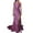 Purple, variant on Dresses for Women 2024 Women Sequin Prom Party Gown Sexy Gold Evening Bridesmaid V Neck Long Dress Womens Dresses (Gold,L)