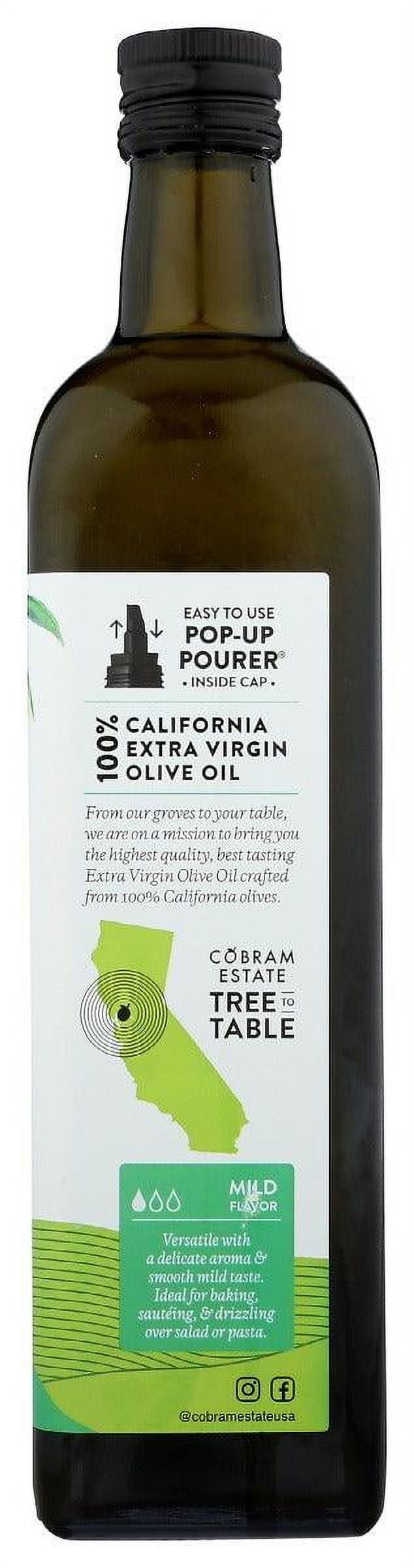 Cobram Estate: Mild 100 Percent California Extra Virgin Olive Oil, 750 Ml Pack Of 6