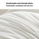 thumbnail image 5 of Inserto para Almohada - Cojín de Sofá Cuadrado Suave, Núcleo de Almohada, Poliéster de Seda de Leche, Relleno de Almohada Blanco Lavable a Máquina y Transpirable para Decoración de Hogar y Hotel,, 5 of 6