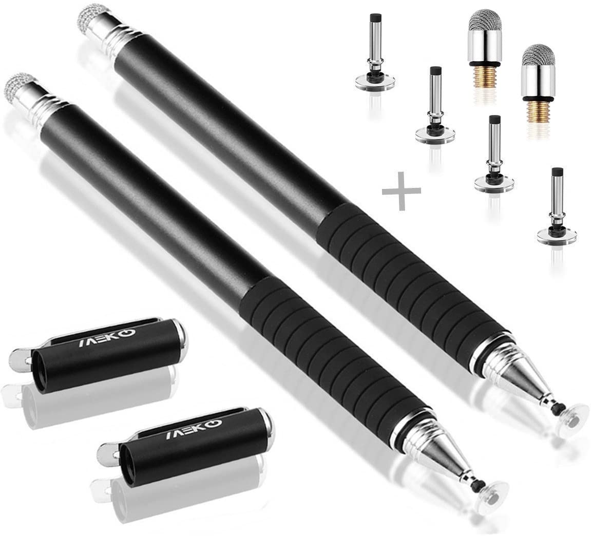 MEKO Universal Stylus,[2 in 1 Precision Series] Disc Stylus Touch Screen Pens for All Capacitive 