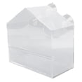thumbnail image 1 of Transparent Plastic Window Bird Feeder Suction Cup Mounted Cute Bird House for Home, 1 of 7