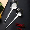 thumbnail image 3 of Long Handle Stainless Steel Oil Filter Practical Powder Sieve Drainer Kitchen Accessories, 3 of 5